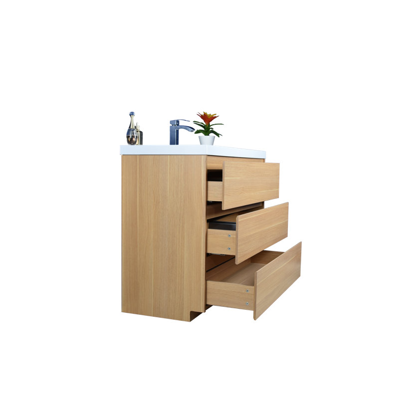 Ebern Designs Hargrave 41.7'' Freestanding Single Bathroom Vanity with